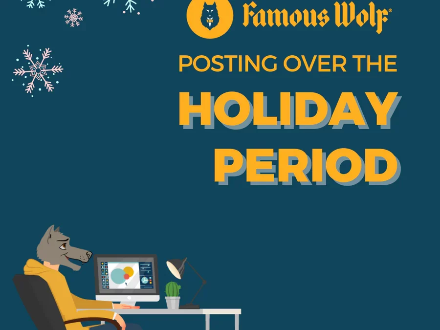 Posting Over The Holiday Period